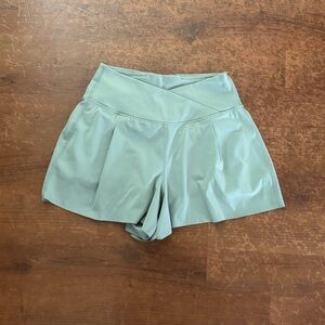 Light Sage Athletic Shorts